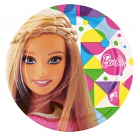 Tányér - Barbie (8db)