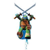 Fóliás Lufi supershape - Ninja teknős - Leonardo